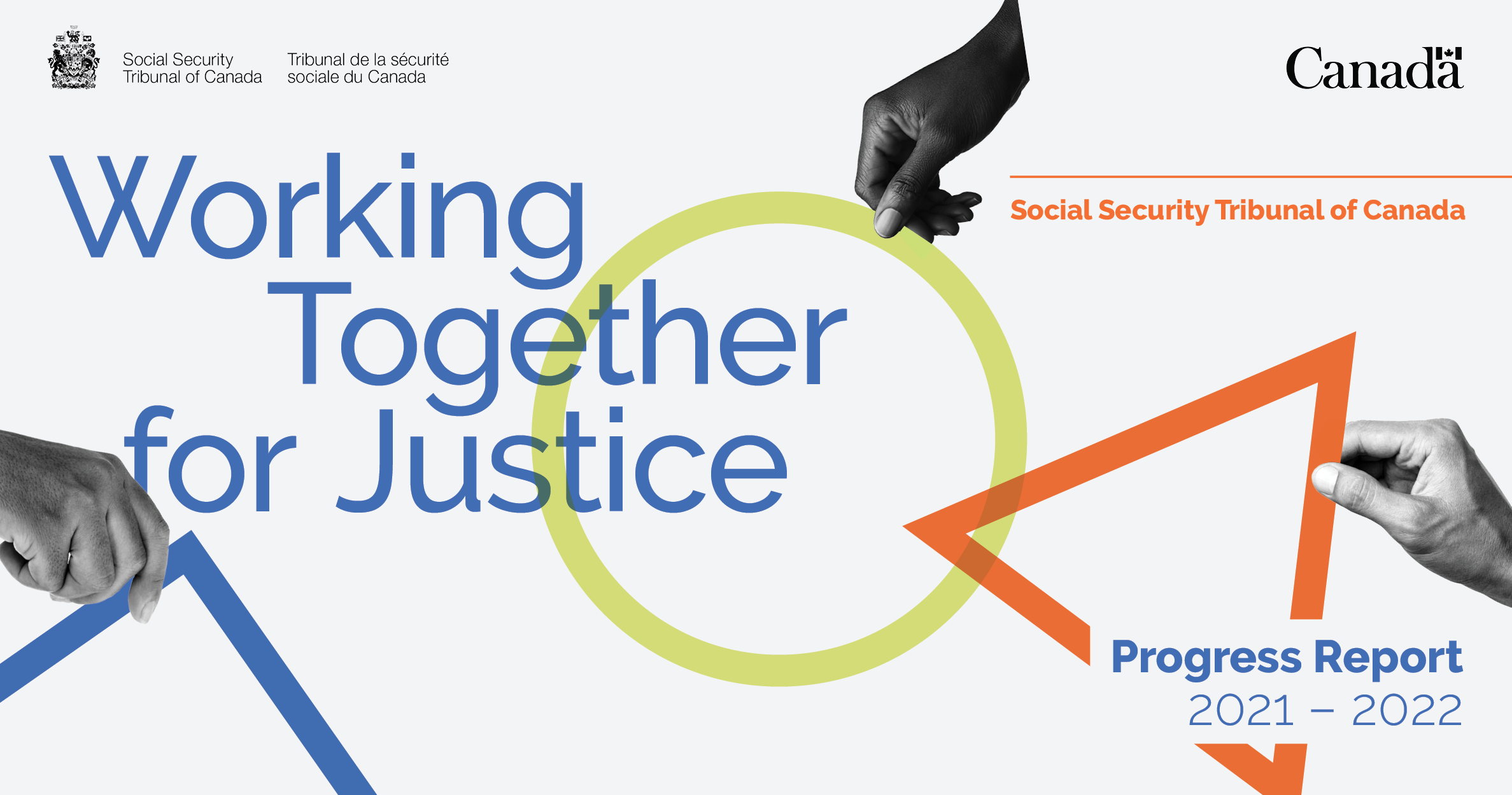Social Security Tribunal of Canada Together for justice Progress Report 2021-2022