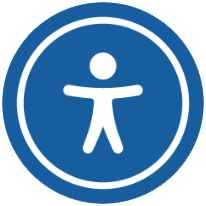 L’icône du menu d’accessibilité