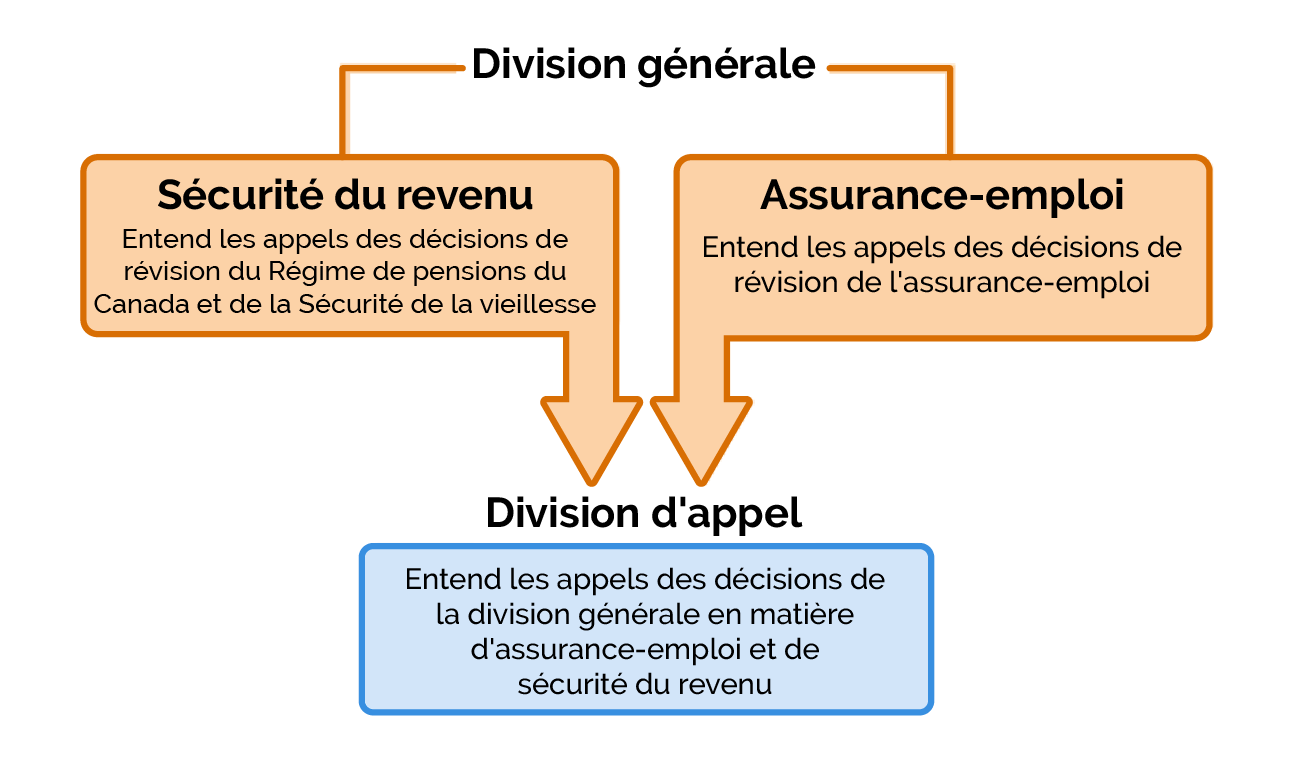 Organigramme. La version textuelle suit.